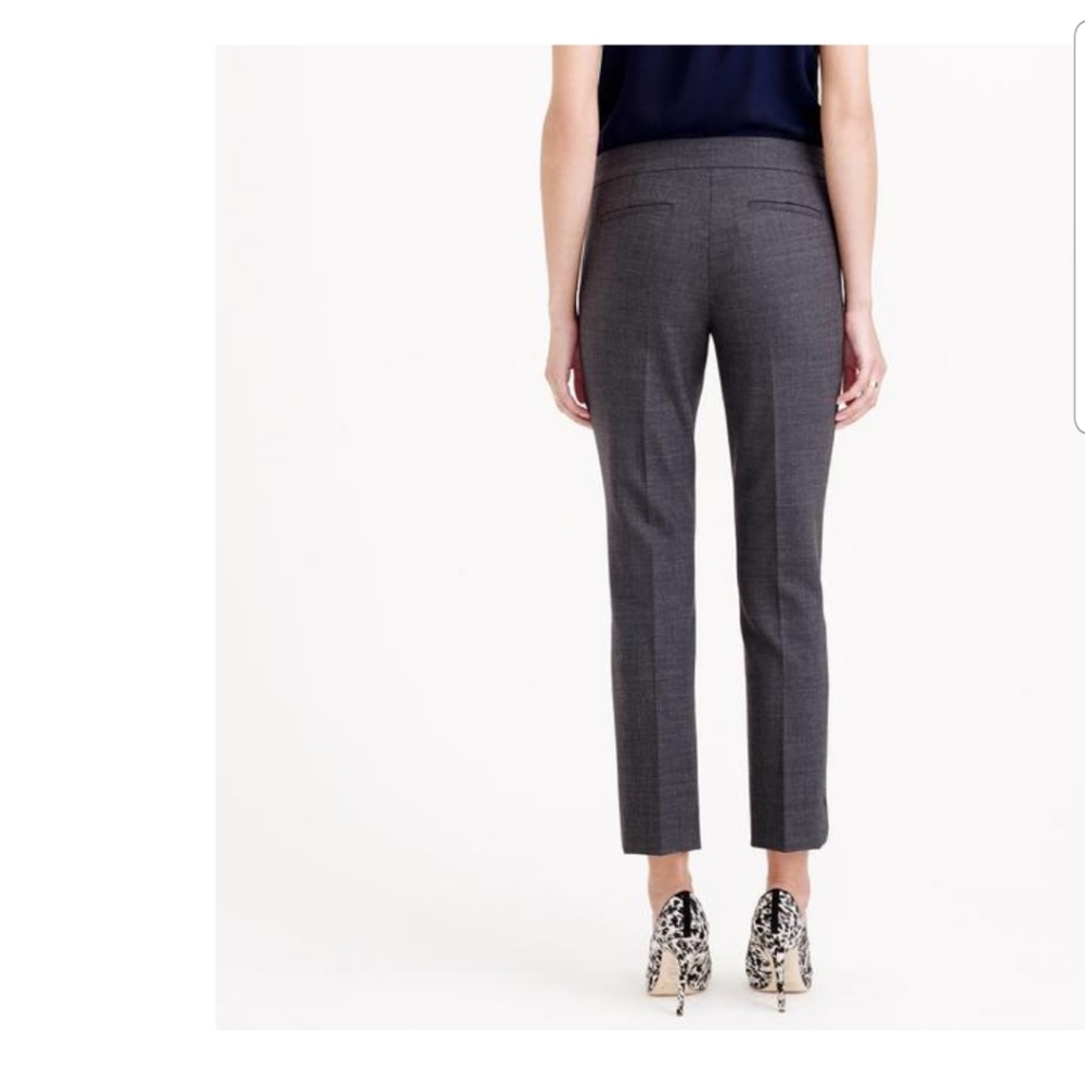 J.crew Campbell leather detail pants size 00 - Picture 3 of 11